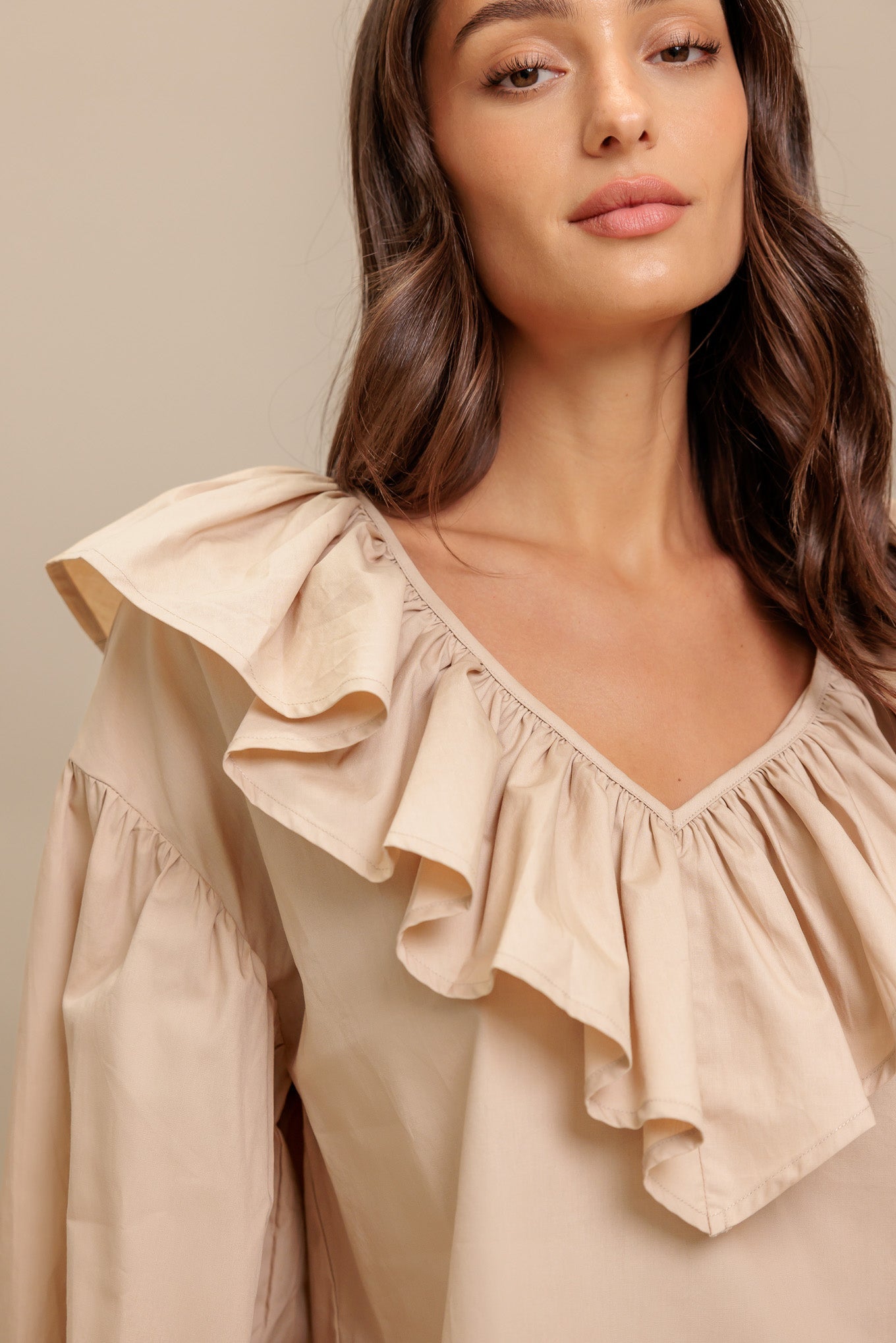 COUTURE CODE WOVEN TOP Flying Tomato